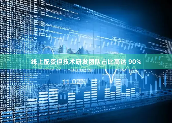 线上配资但技术研发团队占比高达 90%
